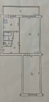 2к! квартира, Алмазний, 1/5 поверх, є балкон, 45 м2, житлови