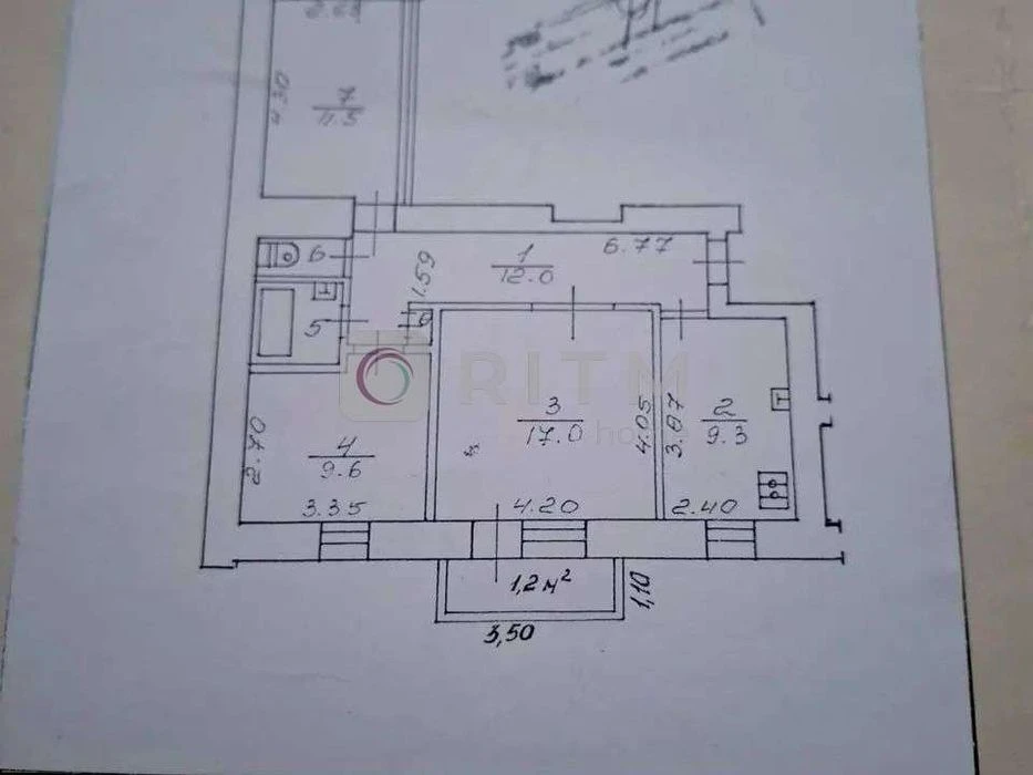 Продаж 3-к. квартири по вул. Південний бульвар