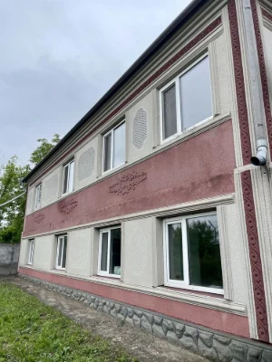 Просторий двоповерховий будинок на погорбі з видом на Дністе