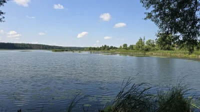 Продаж ділянки 63сот. з видом на озеро та замок Радомисль (Р