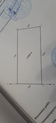 Земельна ділянка під забудову
