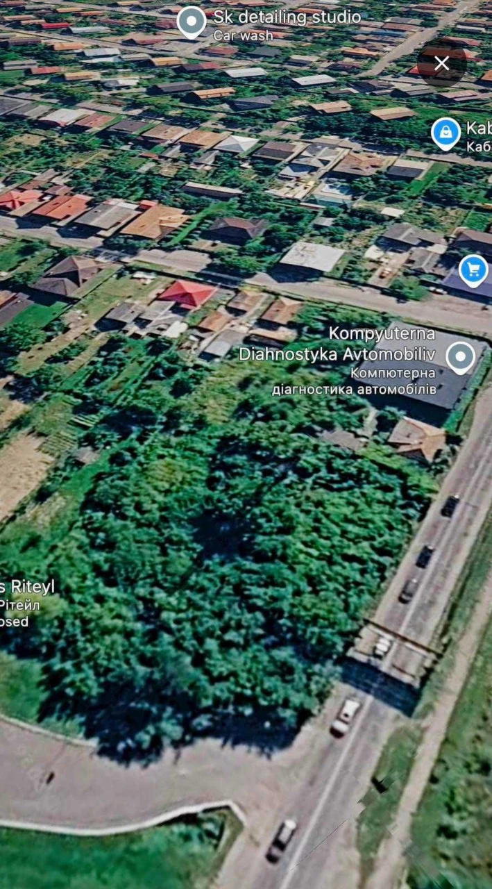 Земельна ділянка 30 соток - Мукачево вул. Данила Галицького