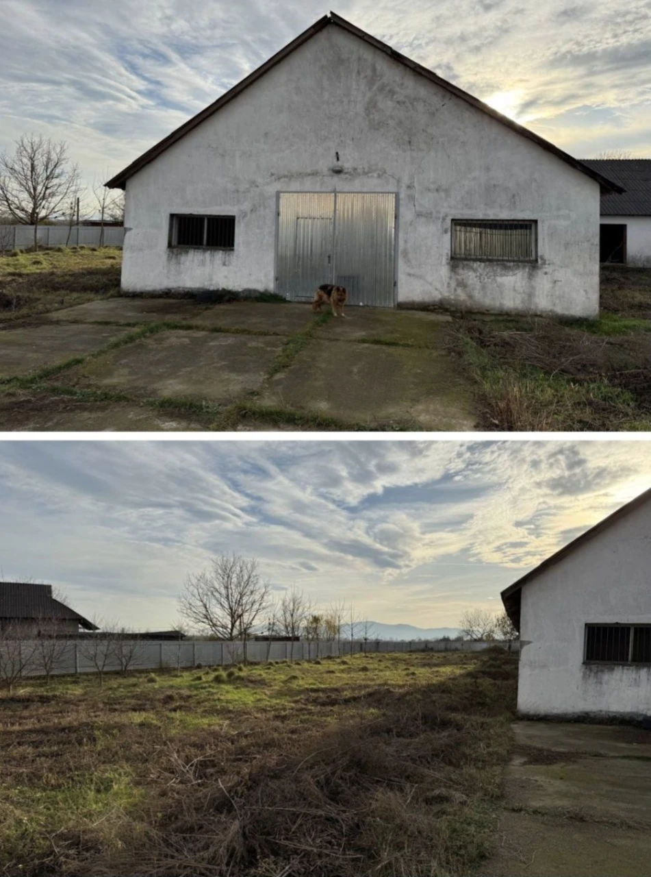 Продаж земельної ділянки з будівлею,с.Кошелево, 10км від м.Х