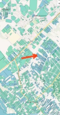 Продаж зем.ділянки 13,5 сот.у с.Мала Тур'я,Долинського р-ну_