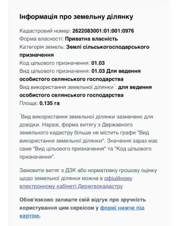 Продаж зем.ділянки 13,5 сот.у с.Мала Тур'я,Долинського р-ну_