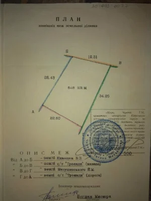 Ділянка під забудову в м. Калуш, 12 сот, є фундамент