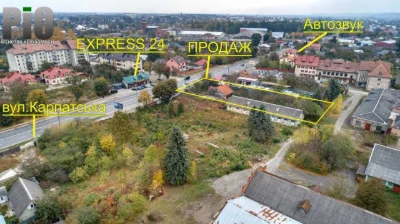 Земельна ділянка по вулиці Карпатській.