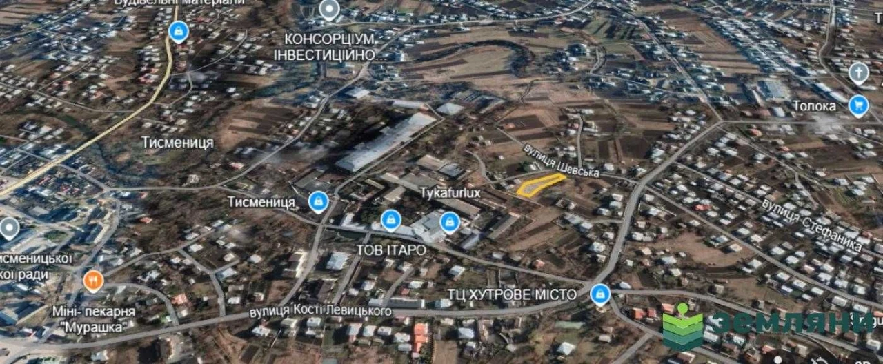 Продається земельна ділянка 12 соток СГ призначення в м. Тис