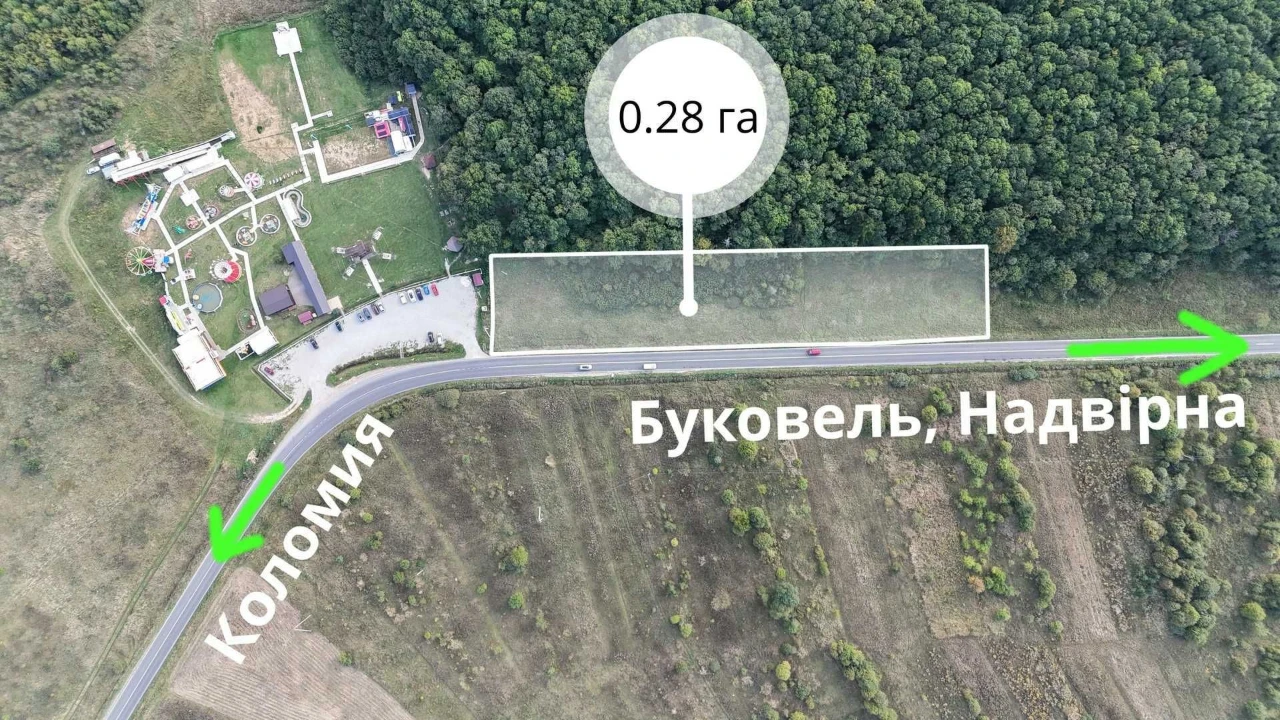 Земельна ділянка в Яремче 0.28 га
