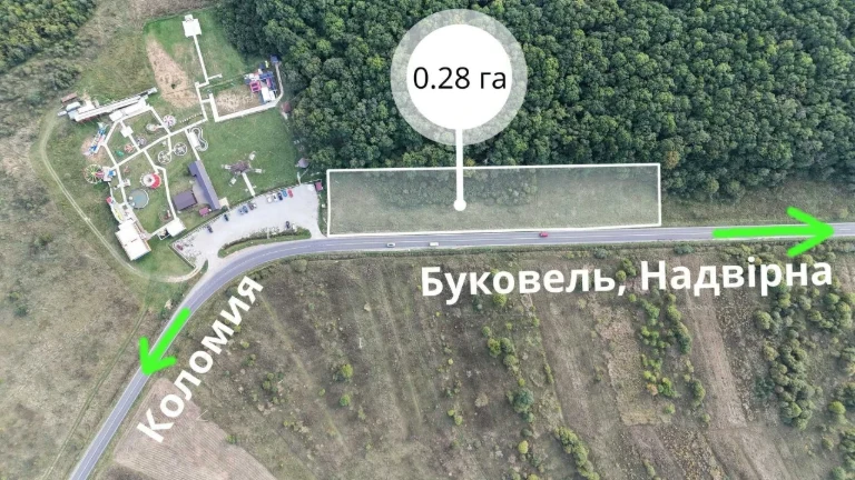 Земельна ділянка в Яремче 0.28 га
