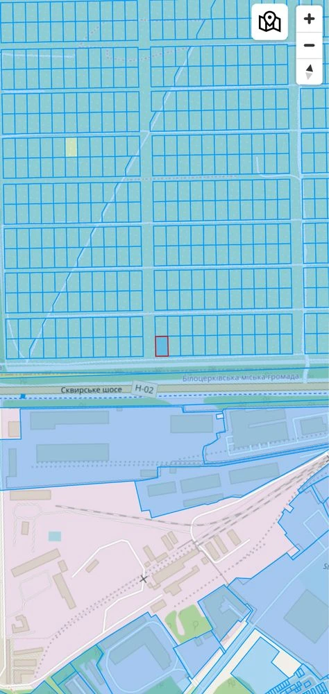 Перша лінія Сквирського шосе, кутова ділянка