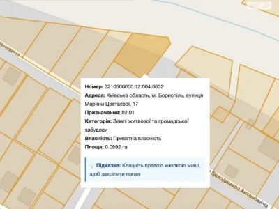 Продаж Ділянка під житлову забудову