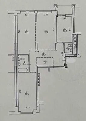 4-room apartment for sale in Kyiv, Yaroslaviv Grad residential complex, Shevchenkivskyi