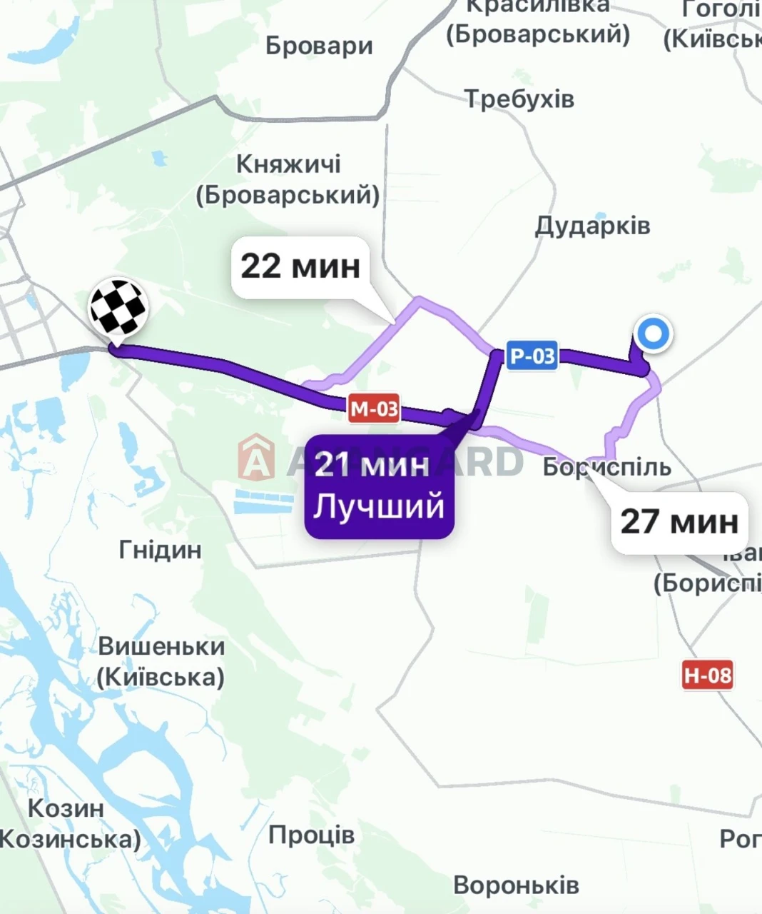 2 ГА в Борисполі! $350/сотка. Світло на ділянці. Ідеально пі
