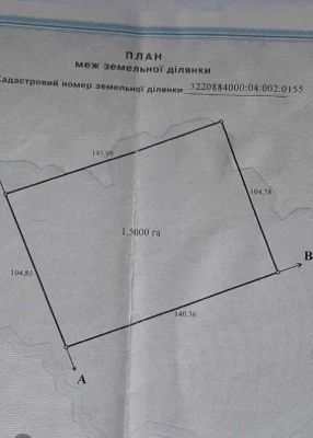 Продам фасадну ділянка.