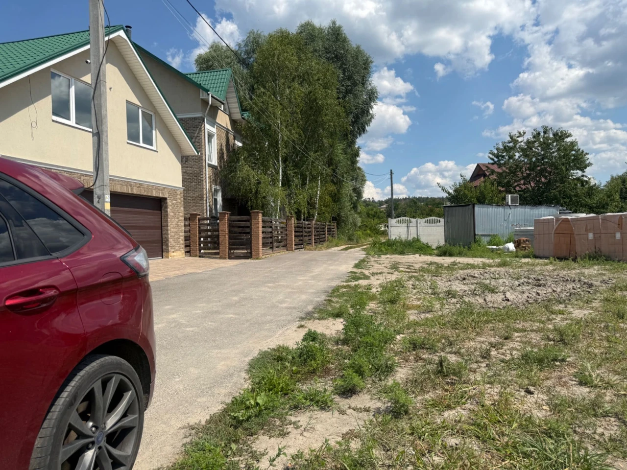 Ділянка, продаж ТЕРМІНОВО! цену знижено. С. Гнідин, Бориспіл