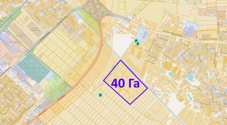 Продаж земельного масиву промислового призначення, Бровари,