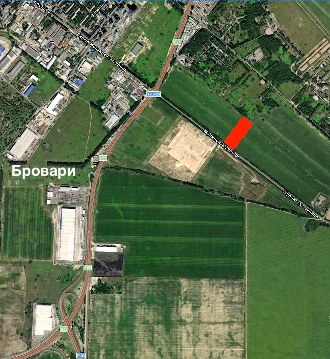 Продаж фасадної ділянки під АЗС, склад, виробництво, траса К