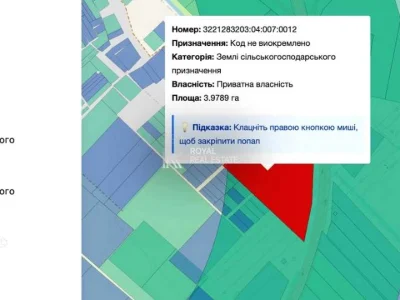 Ділянка. Бровари, Центральної Ради вул.
