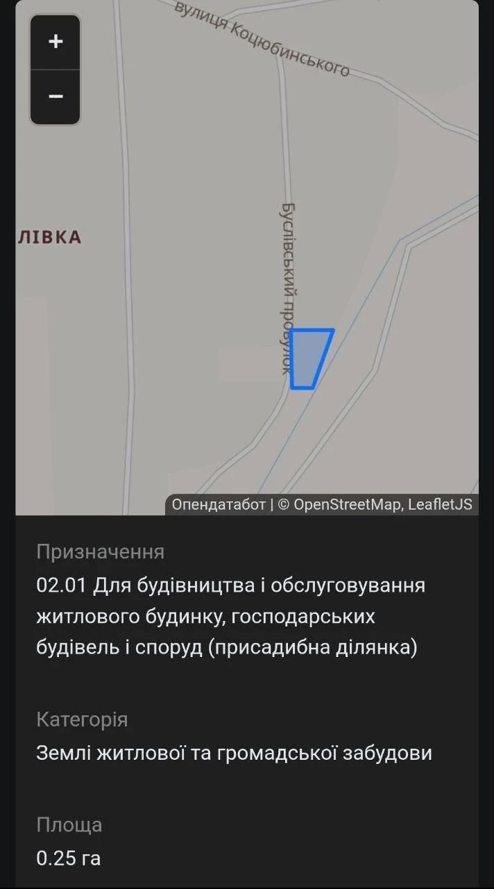 БЕЗ % Продаж ділянки 25 соток під забудову, Літки, Рожни, Бр