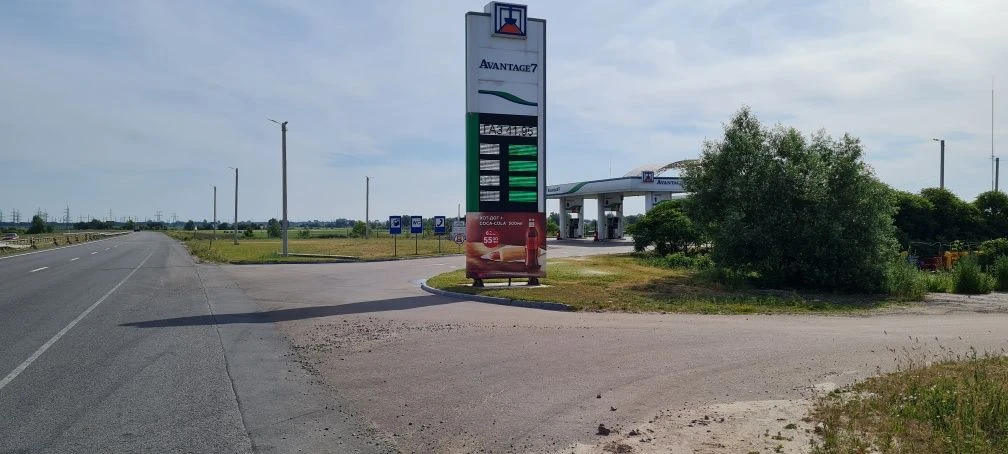 Бровари окружна дорога ділянка з комунікаціями вздовж ділянк