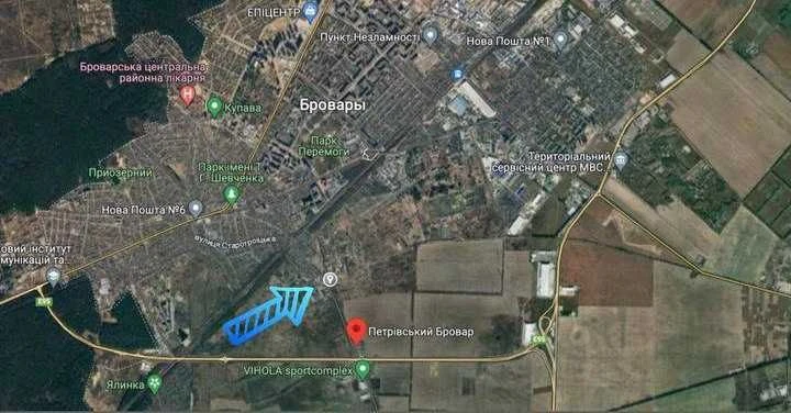 Бровари.Земля 6 до 33 сот.під Житлову забудову або Багатопов