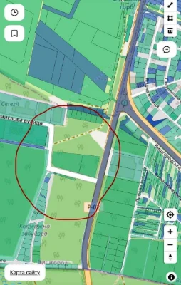 Кутова - фасадна ділянка під комерцію на в'їзді в м. Київ