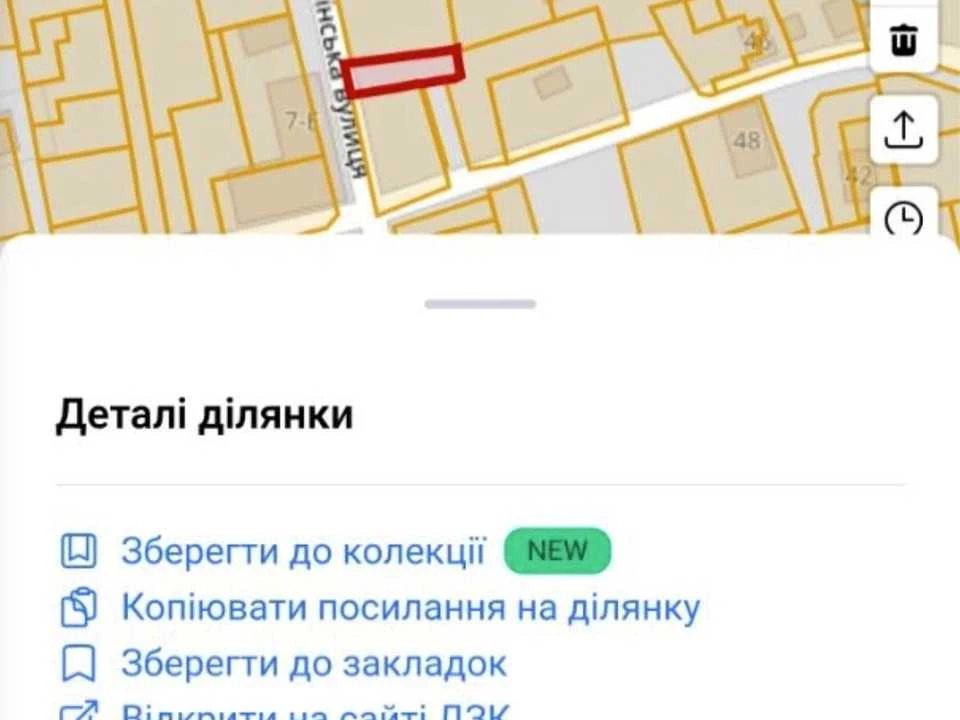 Ділянка. Ірпінь, Українська вул.