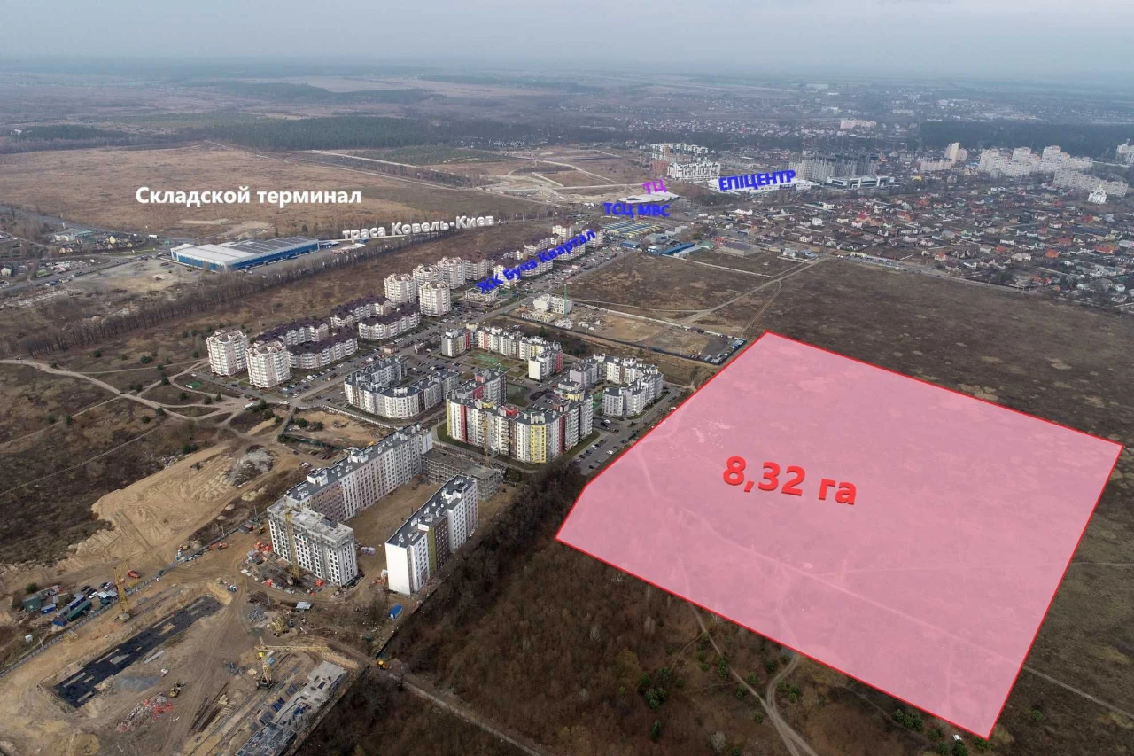 1226. Ділянка під багатоповерхову житлову забудову, житловий