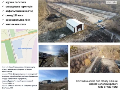 Продаж Земля комерційного призначення