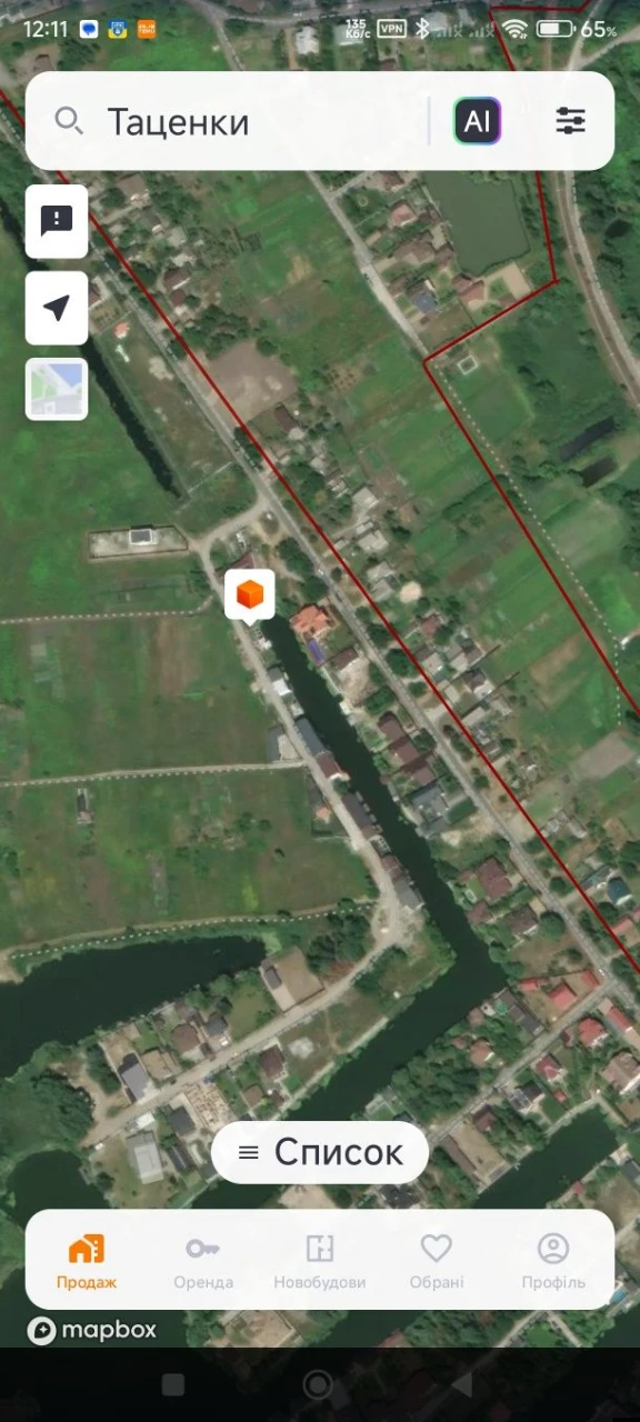 Ділянка на воду Обухів Таценки