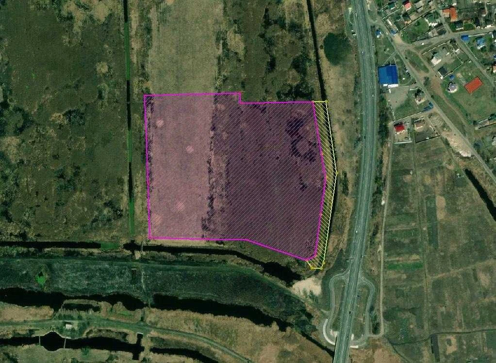 Фасад  Обухівської траси 6,27 га, Таценки Безрадичі Київ + 0