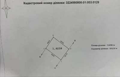 Пай земля в Київській обл