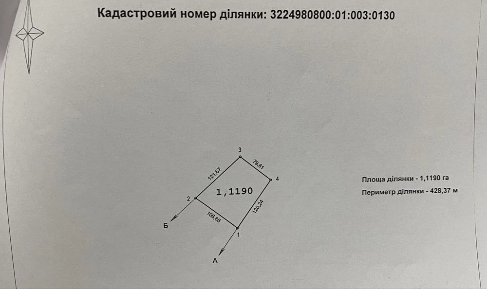 Пай земля в Київській обл