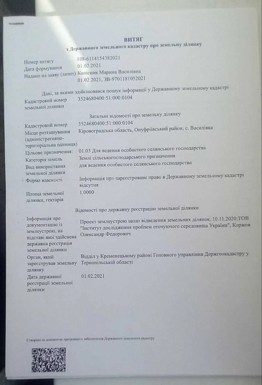 Терміново! Продаж земельної ділянки сільськогосподарського п