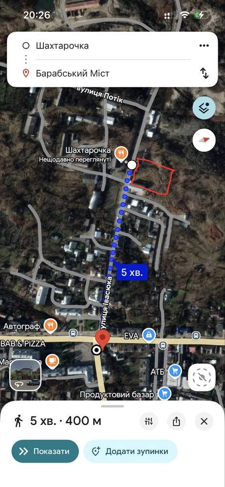 Перспективна ділянка 20 соток під бізнес у центрі Борислава!
