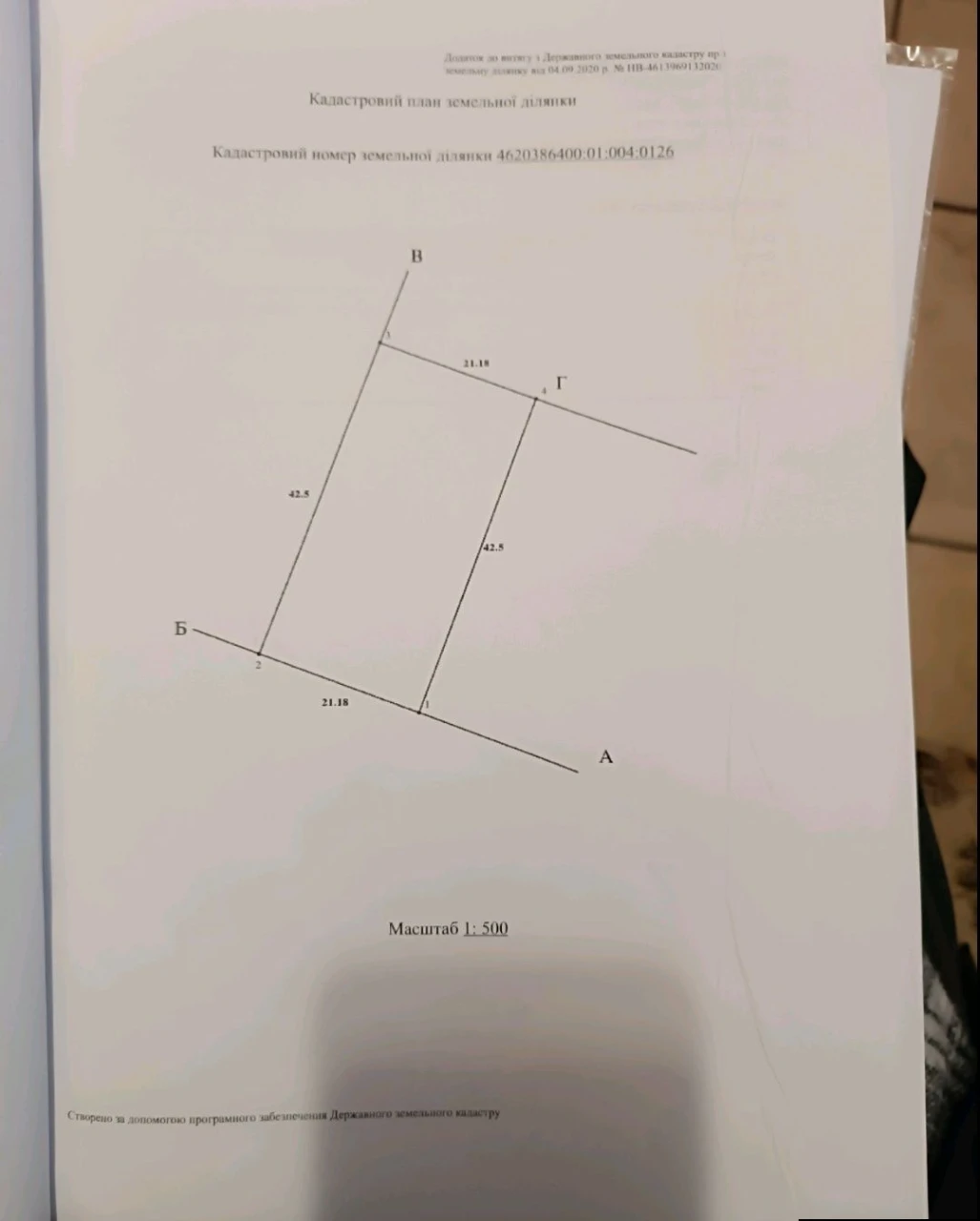 Продам земельну ділянку