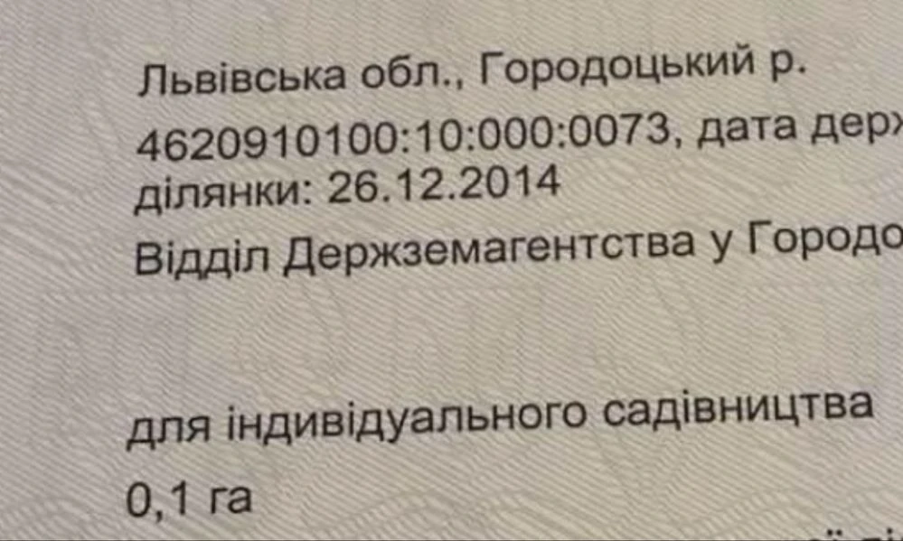 Продається земля Городок бізнес (траса на Кордон ,митниця)
