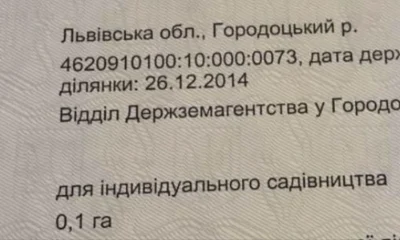 Продається земля Городок бізнес (траса на Кордон ,митниця)