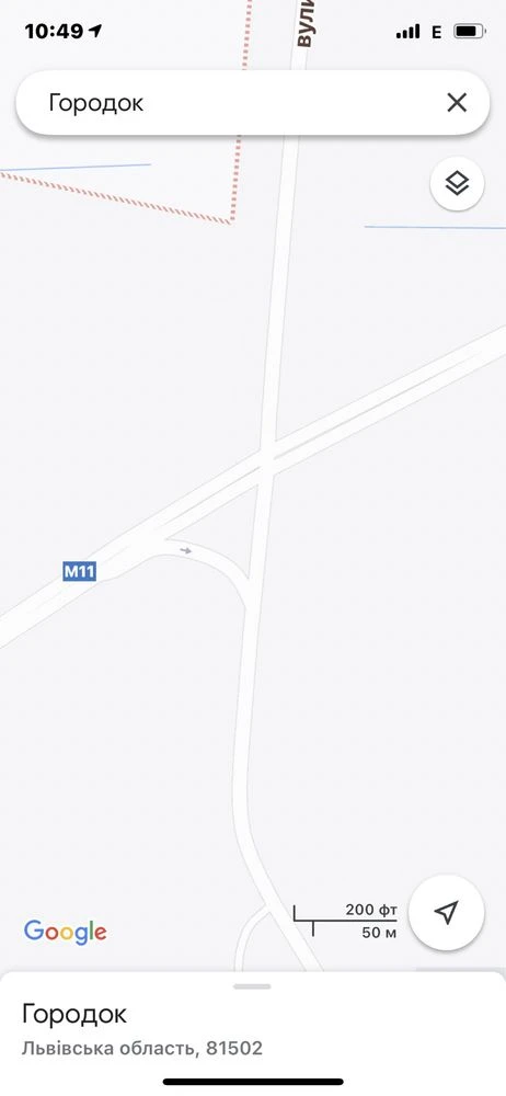 Продаж землі Городок напрямок Львів -Мостиські