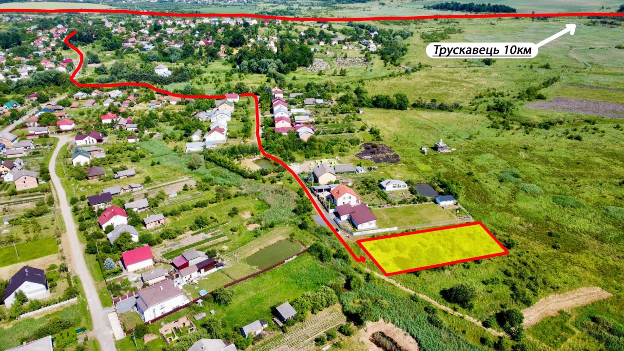 Пропозиція ділянки 15 сот. під будівництво в передмісті Дрог