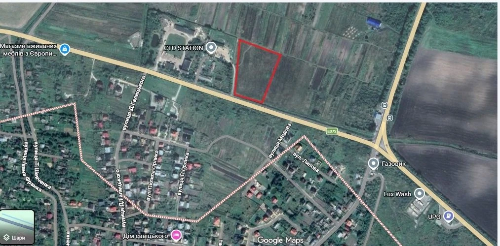 Ділянка під промисловість земля склад