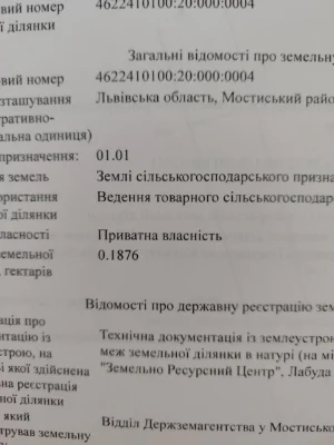 Земельна ділянка