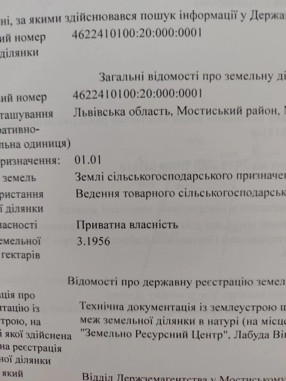 Земельна ділянка