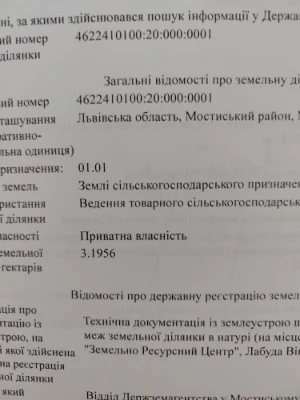 Земельна ділянка