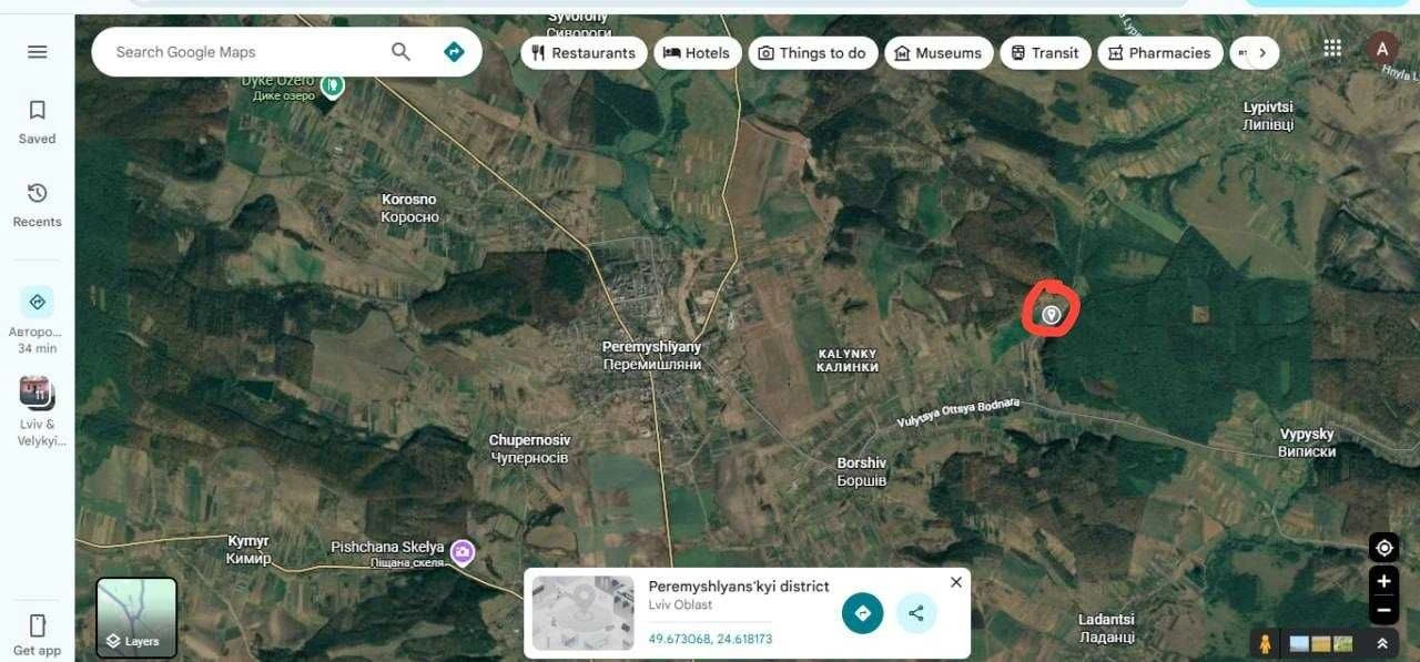 Земля /продаж/Сільськогосподарське/Борщів, Перемишляни / Льв