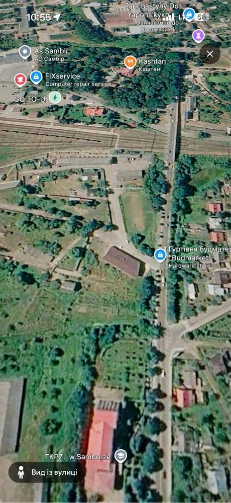 17 соток фасадної землі під бізнес, виїзд із Самбора на Льві