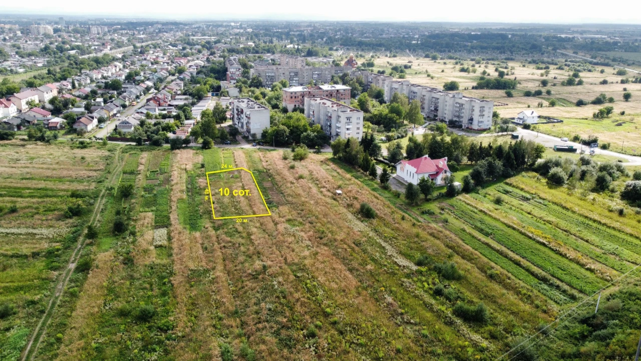 Продаж земельної ділянки в Стрию(10 сот.) вул. Добрівлянська