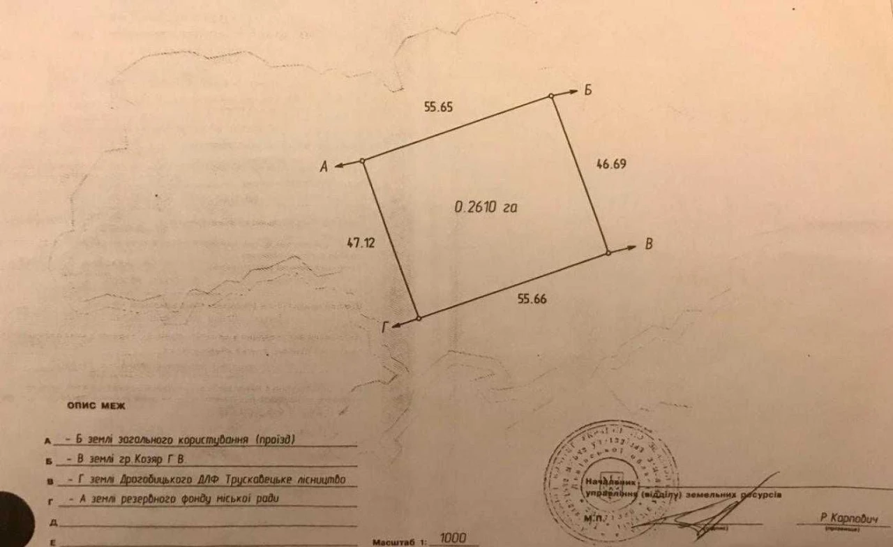 Земля, будівництво, Трускавець, Львівська область
