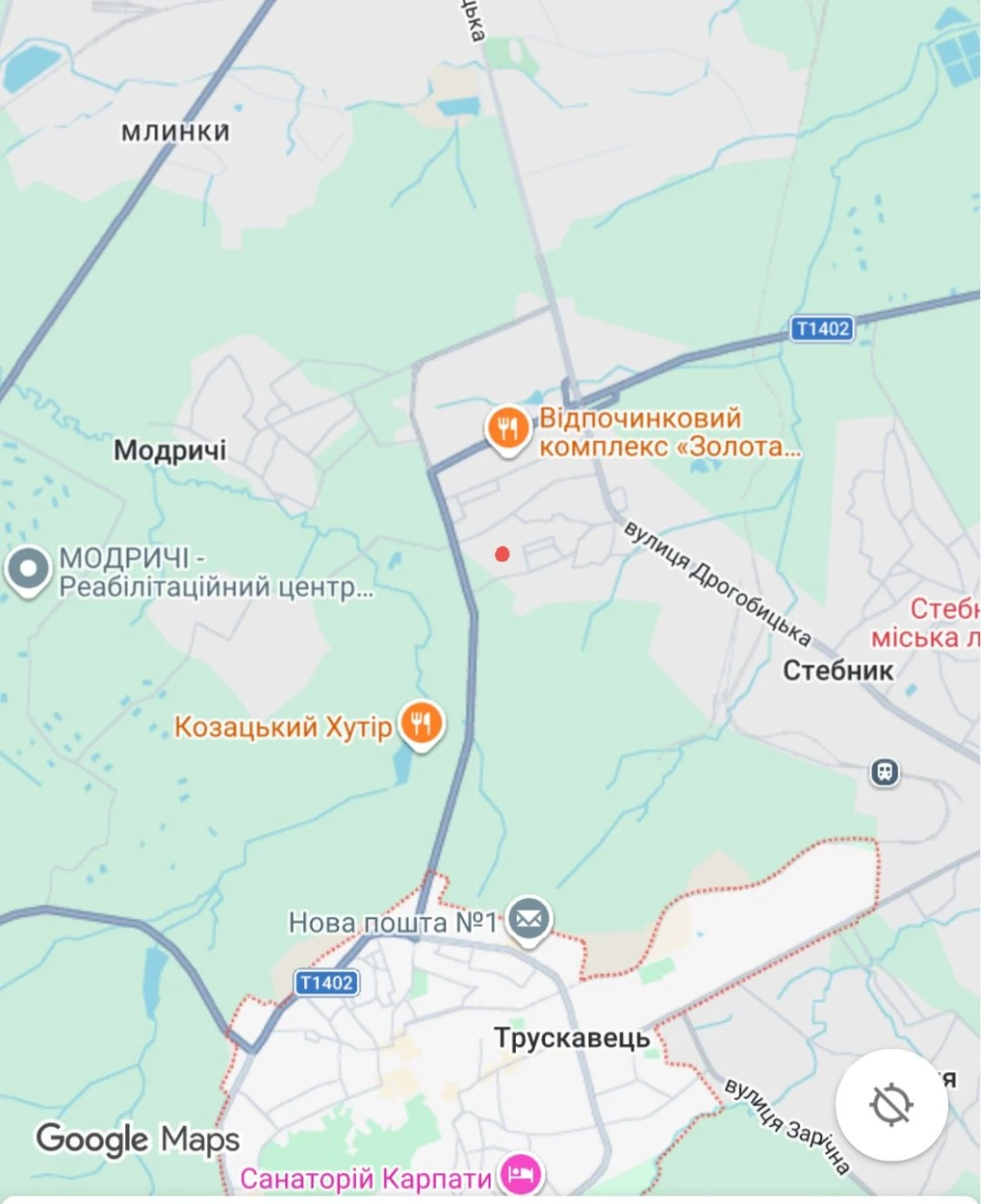 Земельна ділянка поблизу Трускавця